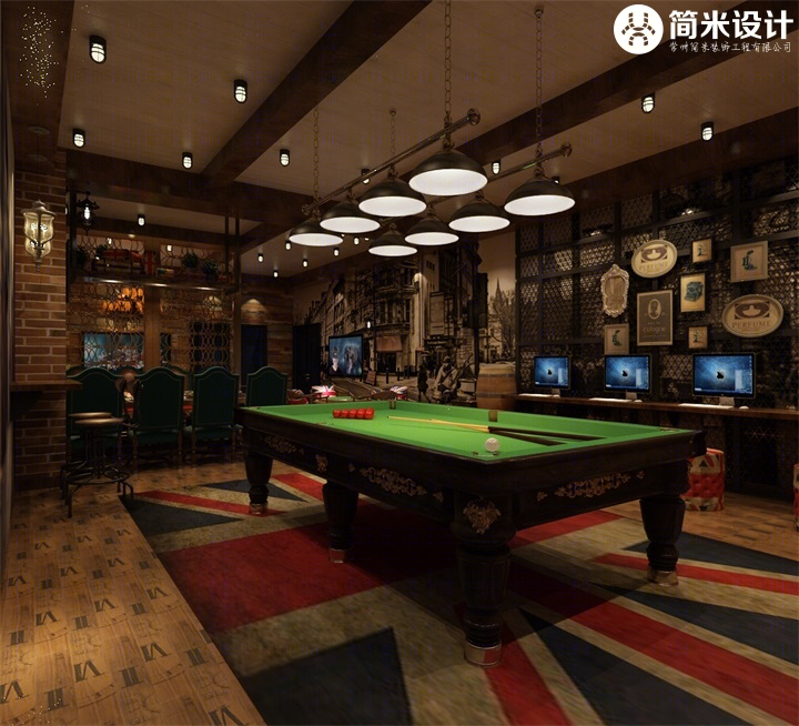主题轰趴馆设计-英伦主题                     -2
