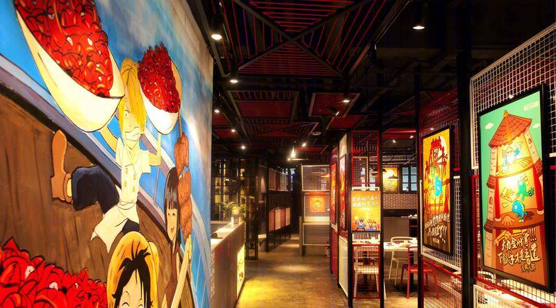 辣家私厨 | 工业风融入独特餐饮空间-6