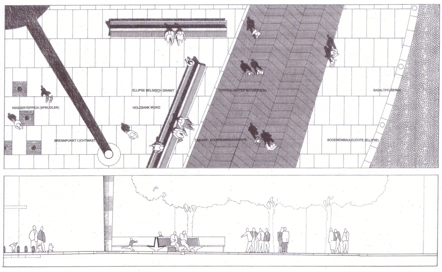 德国亚琛班霍夫车站广场 · 椭圆几何的公共空间设计丨HH+F Architekten Hentrup Heyes + Fuhrmann-39