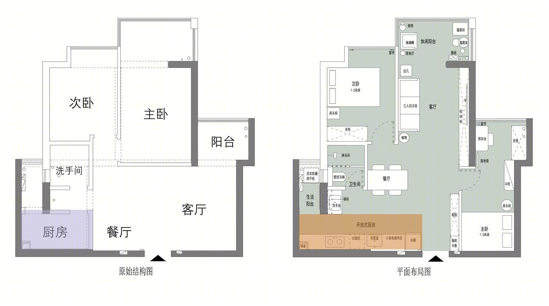 70m²老房改造-44