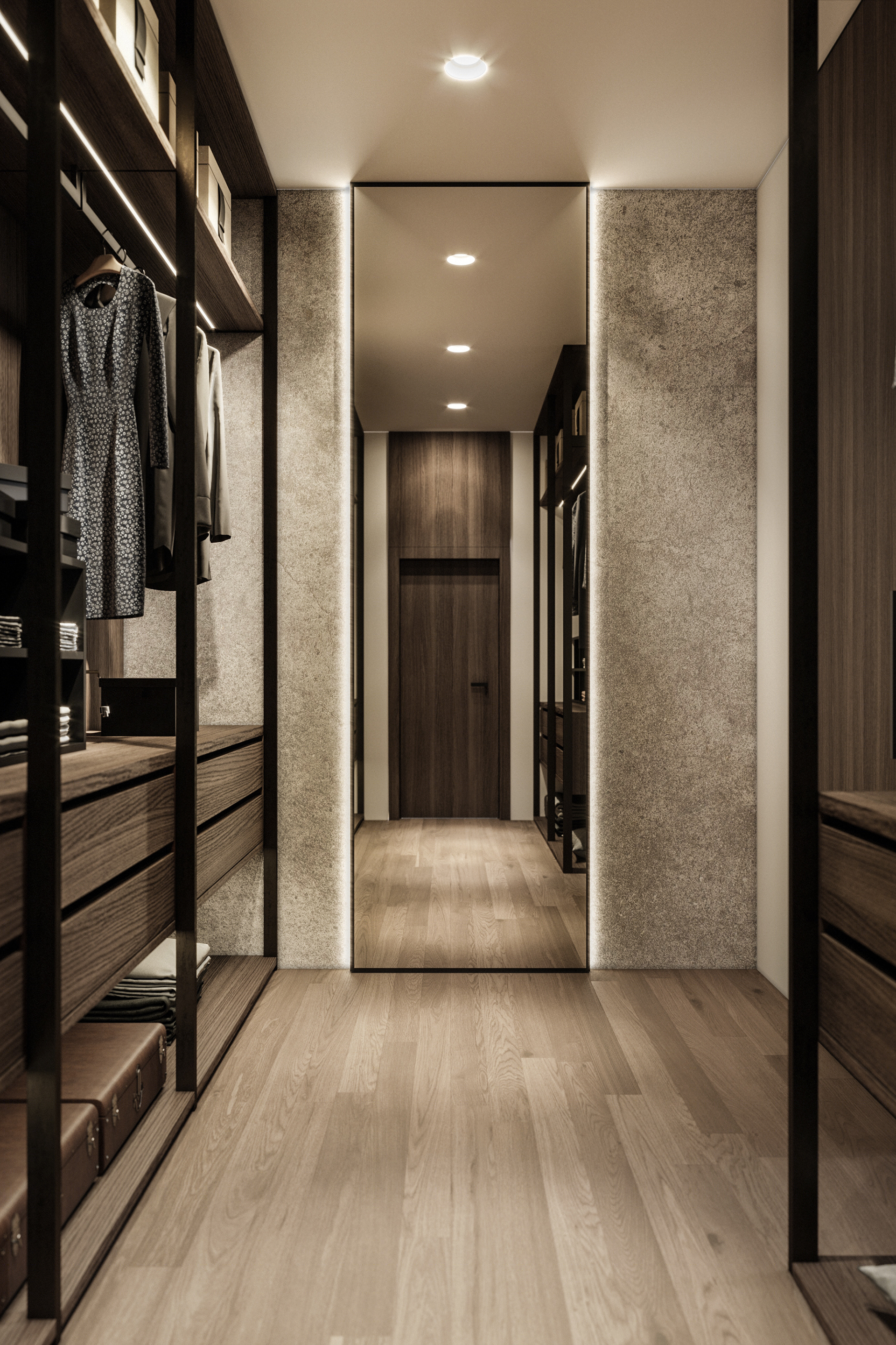 180平 现代简约空间-13