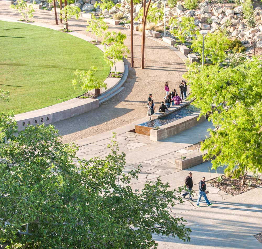 德州大学 El Paso 校区世纪广场-44