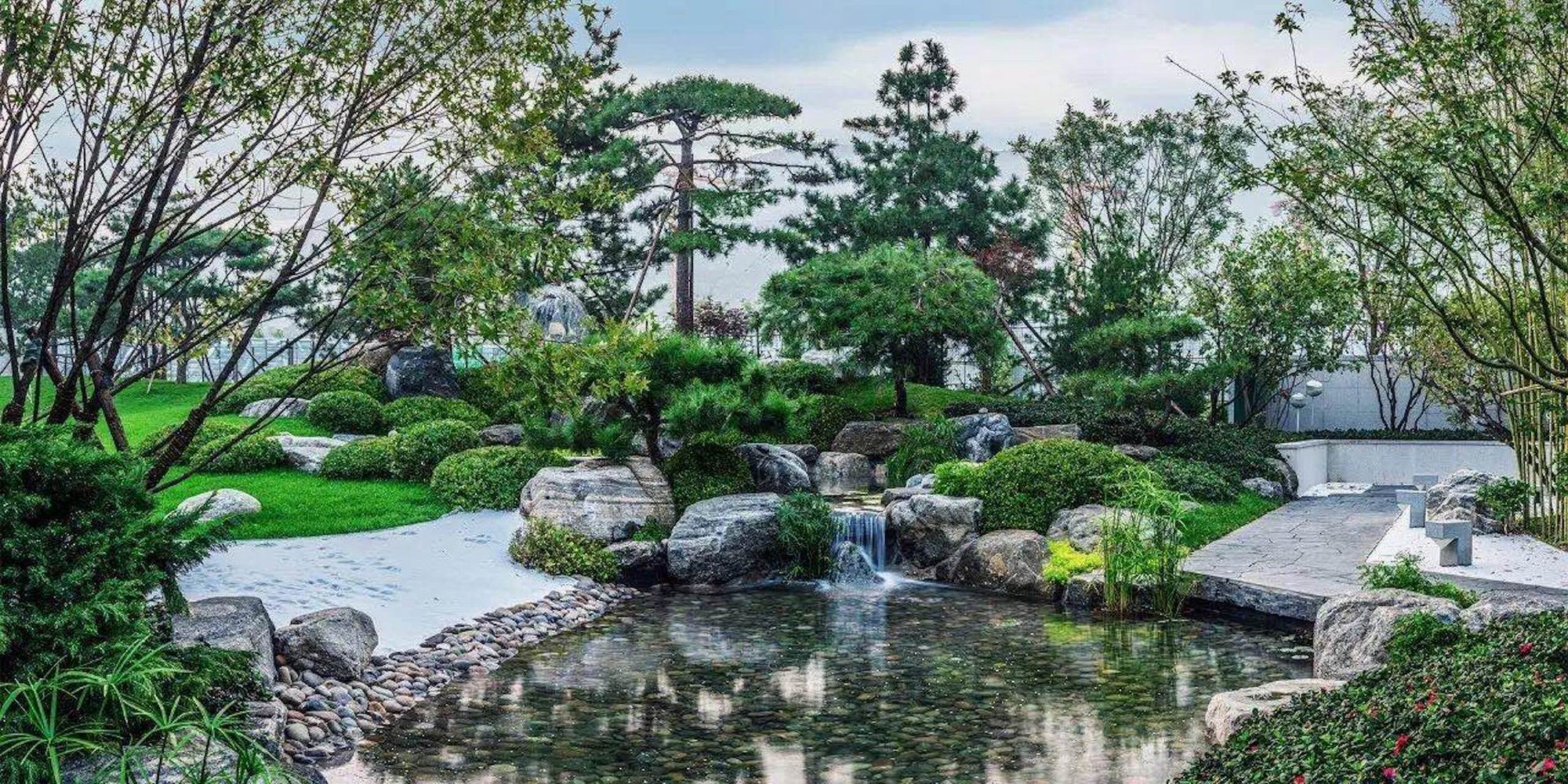 北京天著春秋住宅景观 | 融合传统与现代的设计典范-11