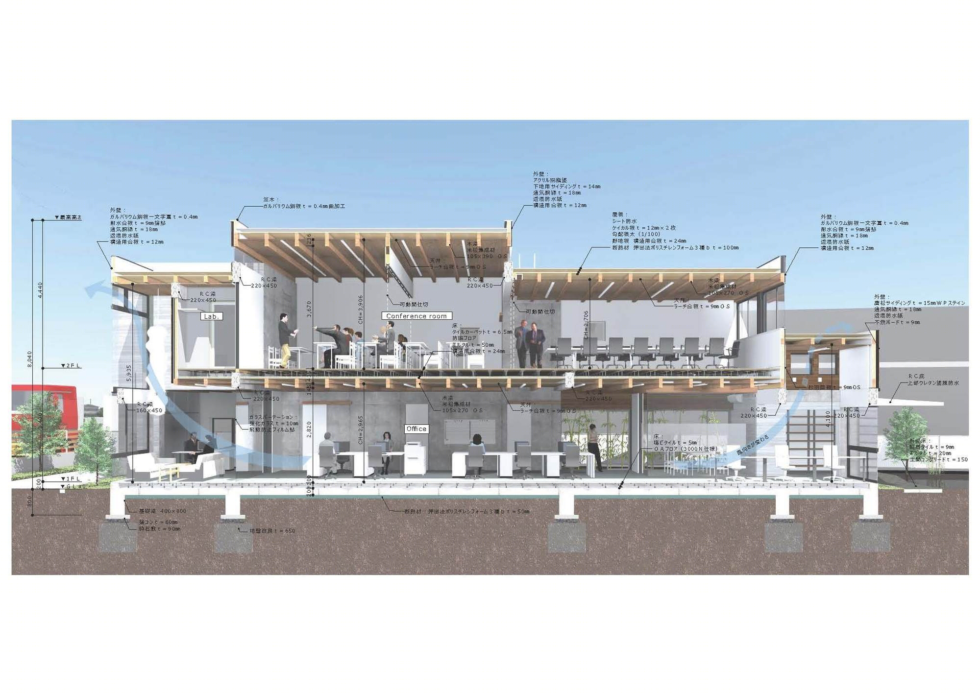 静冈柴鱼组合办公室丨Mizuno architecture design association-54