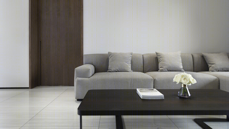181m²现代极简主义婚房-9