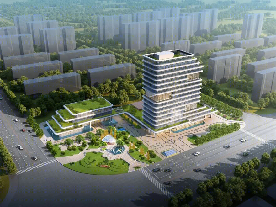 潍坊深科大厦丨中国潍坊丨山东大卫国际建筑设计有限公司创作一室-0