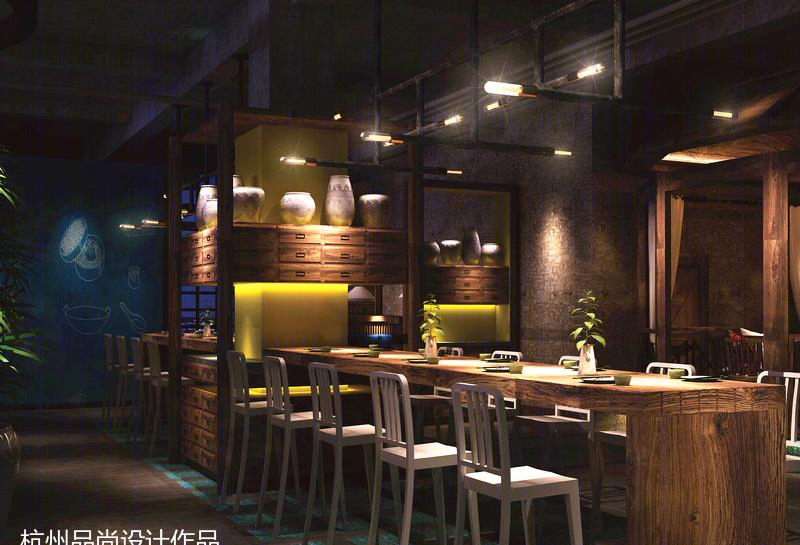 凤临阁·味庄主题餐厅设计-12