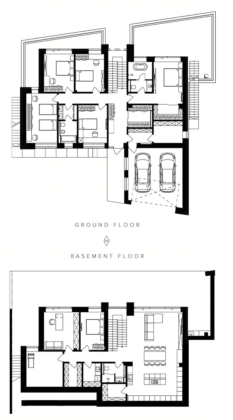 300㎡简约风别墅 细节超多！-26
