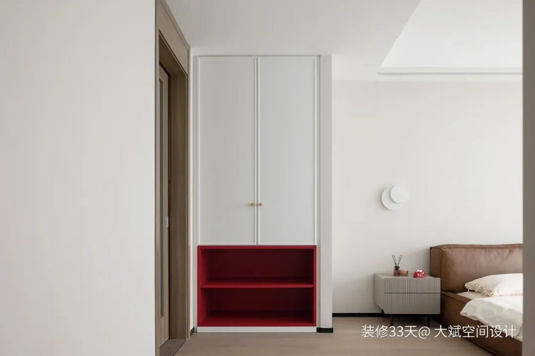 艺术与自然融合的现代简约四室丨中国苏州丨大斌空间设计（苏州）-35
