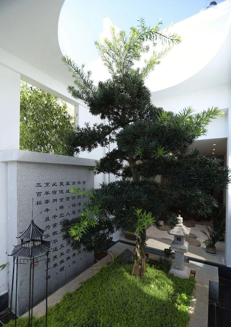 一心设计李健丨中餐厅丨一心中式设计丨云南文山7米9餐厅实景-2