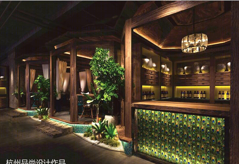 凤临阁·味庄主题餐厅设计-14