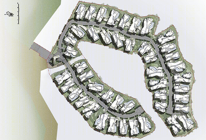 成都麓湖生态城黑玉岛住宅景观-20