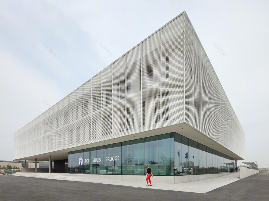 比利时布鲁日警察局丨Beel & Achtergael Architecten-8