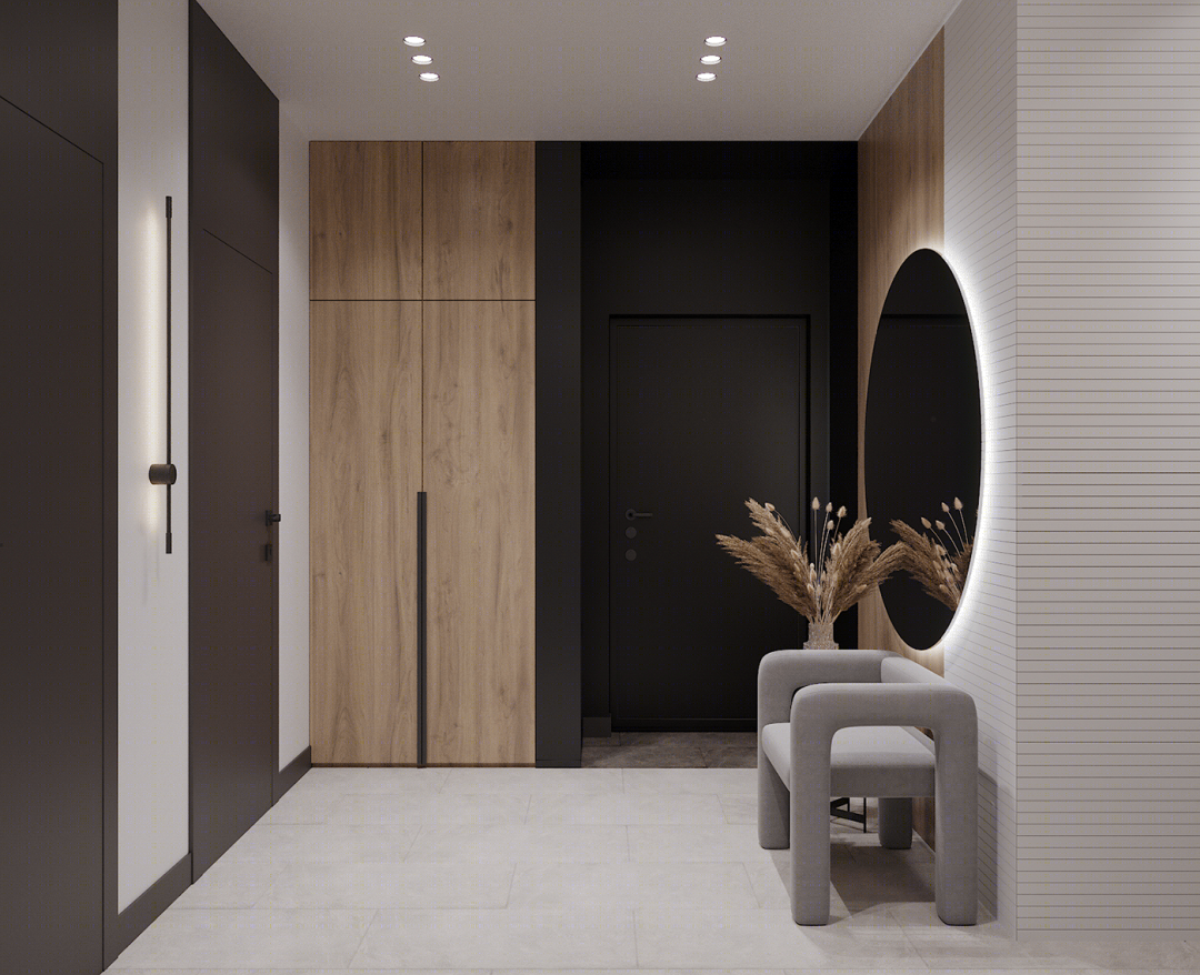 Kate Gavryliuk 打造的家庭办公室设计，现代简约生活工作空间-2