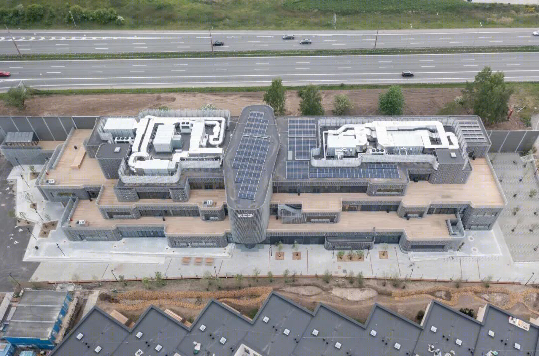 丹麦 HC Ørsted TEC 技术高中丨Sweco Architects-25