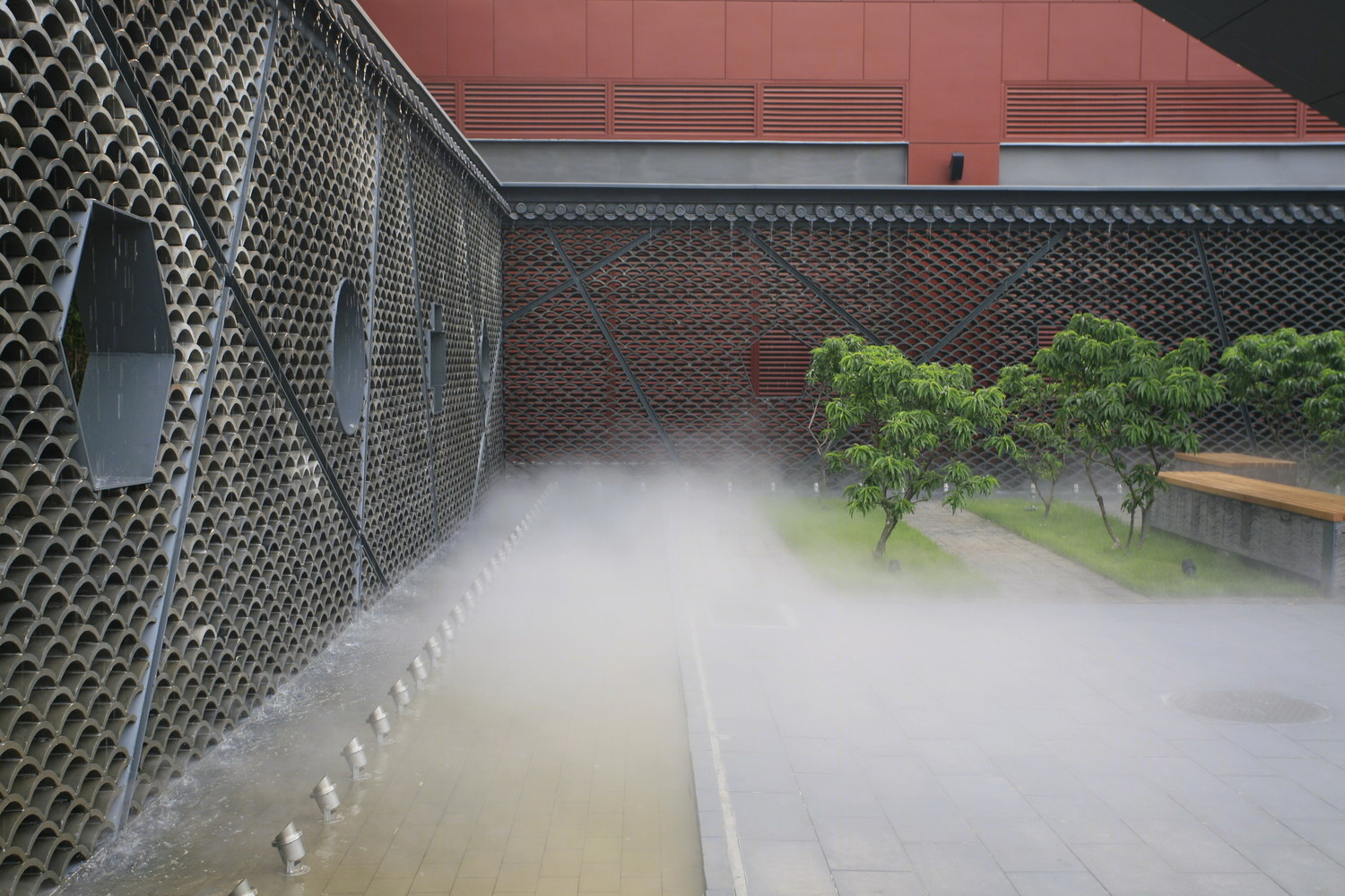 北京奥林匹克下沉花园 · “瓦院”传统与现代的完美融合-11