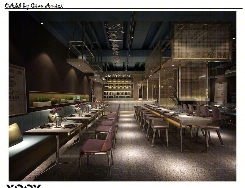 林俊枫丨快餐店丨OASI by Ciao Amici牛排披萨郑州店-4