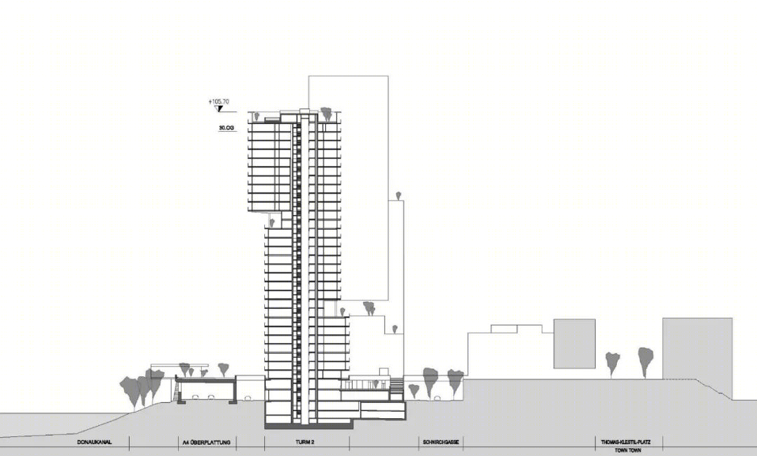 三合一雕塑般住宅公寓丨奥地利丨Henke Schreieck Architects-46