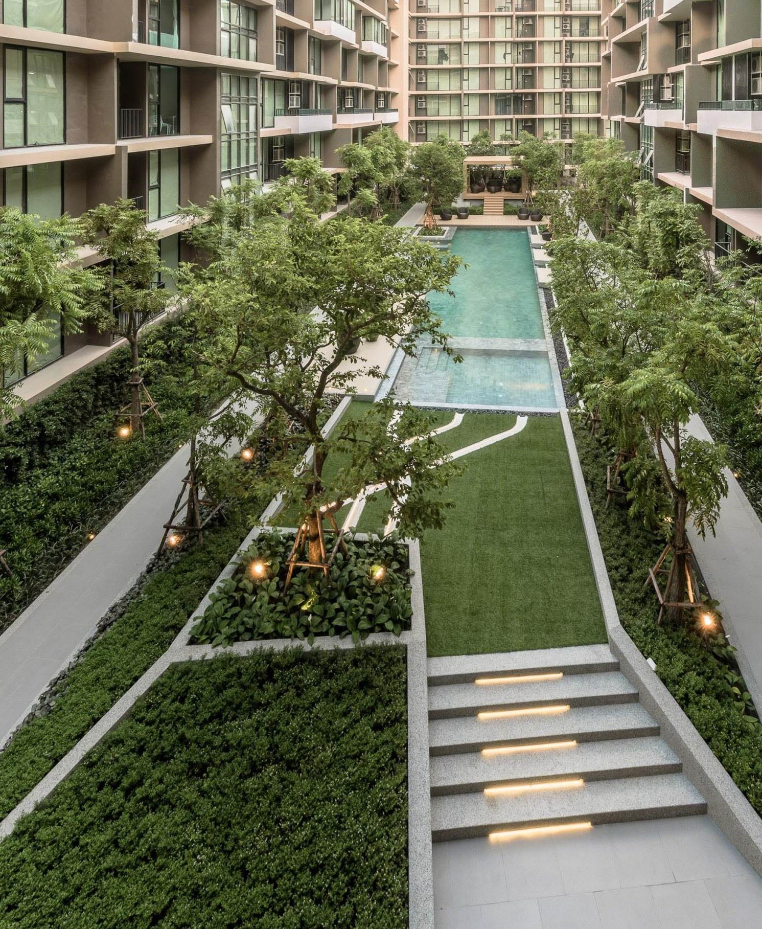 泰国Parque Phutthabucha公寓景观-24