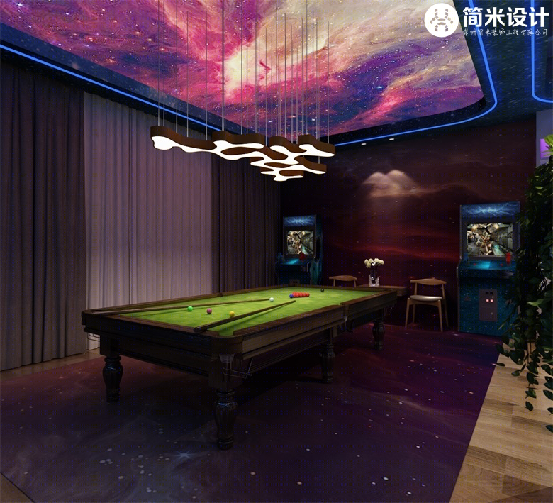 主题轰趴馆设计-星空主题                     -3