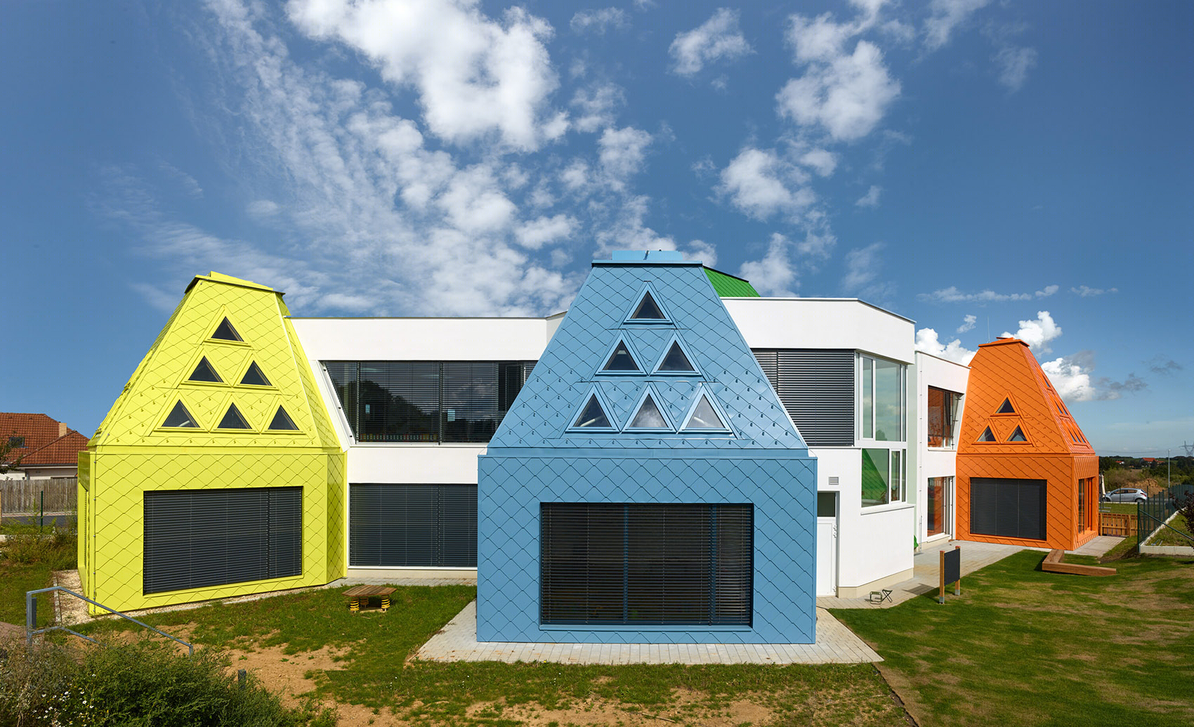捷克 Větrník 幼儿园丨Architektura-12