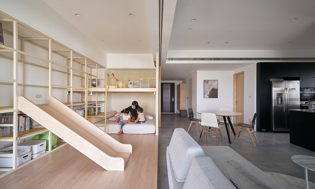 北欧风亲子宅丨中国台湾丨HAO Design 好室设计-6