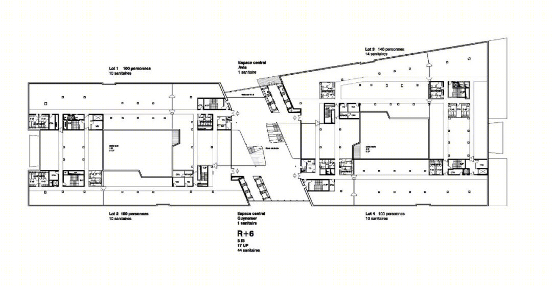 巴黎 Shift 大楼翻新 | 现代办公空间的创新实践-58