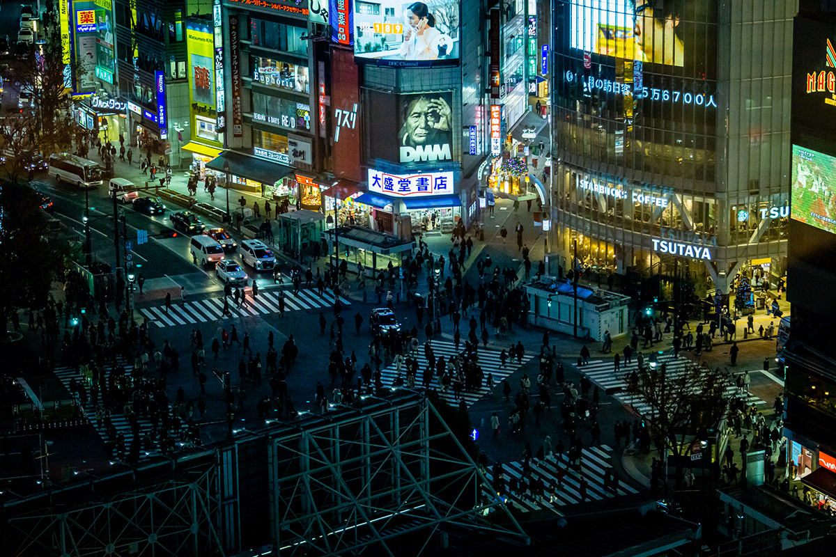 加拿大商业街区 Shibuya Crossing 设计-1