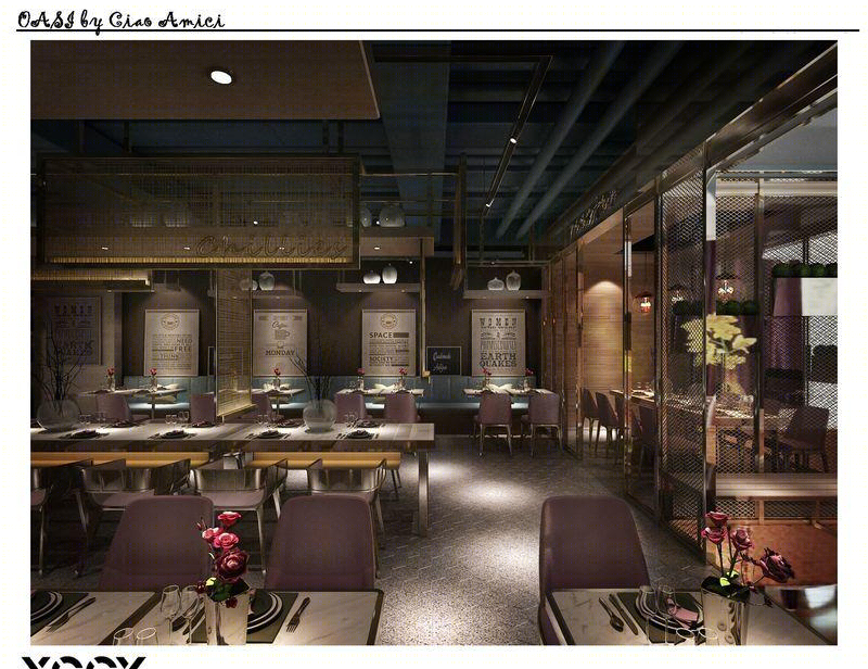 林俊枫丨快餐店丨OASI by Ciao Amici牛排披萨郑州店-6