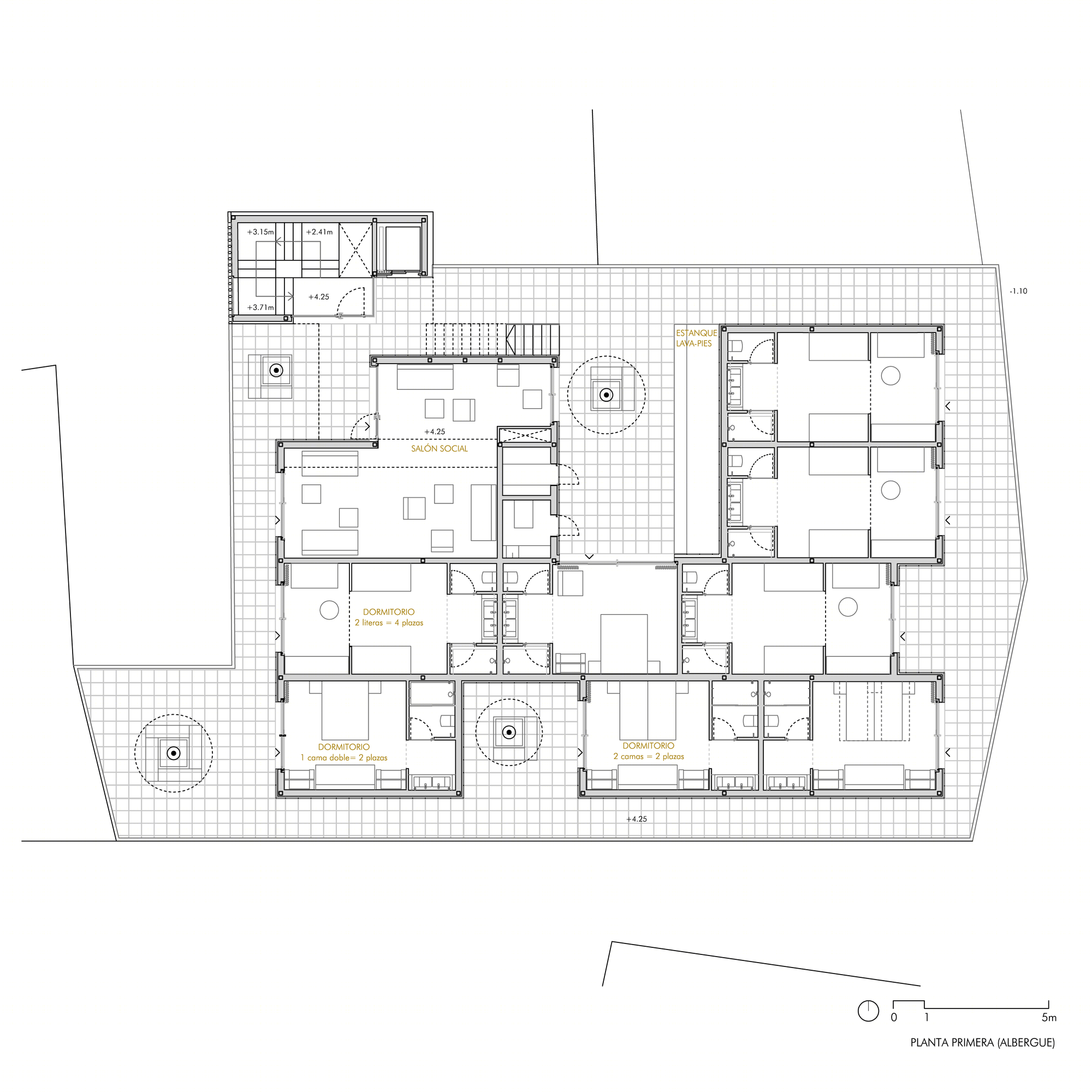 西班牙 Bela Mu·ia 旅社扩建丨CREUSeCARRASCO-61