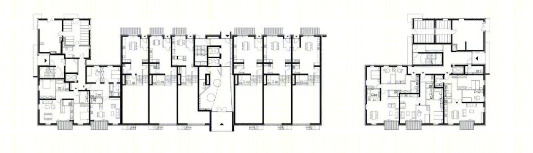 德国杜塞尔多夫 18 层公建化高层住宅 | 多样户型与户外空间-21