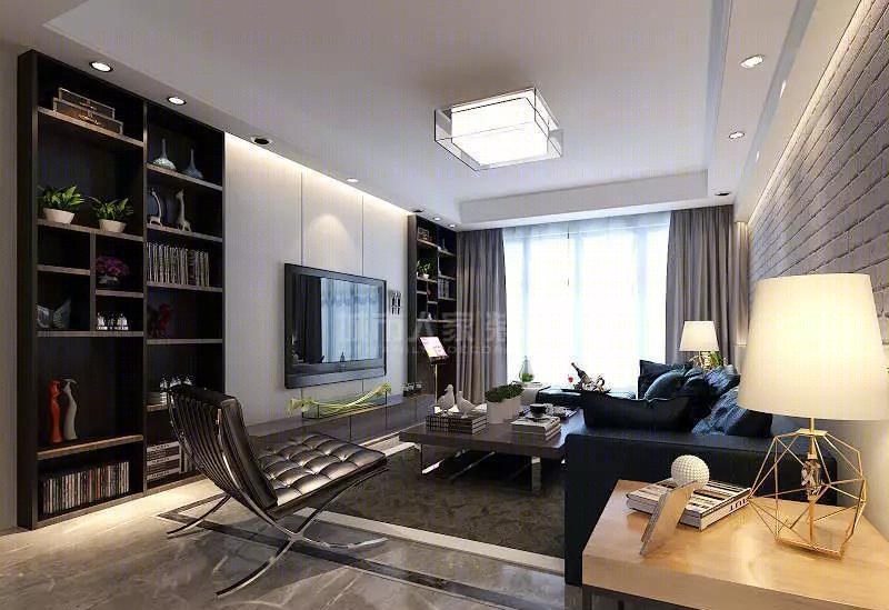 锦绣花城现代简约家居设计，品味与功能的完美融合-0