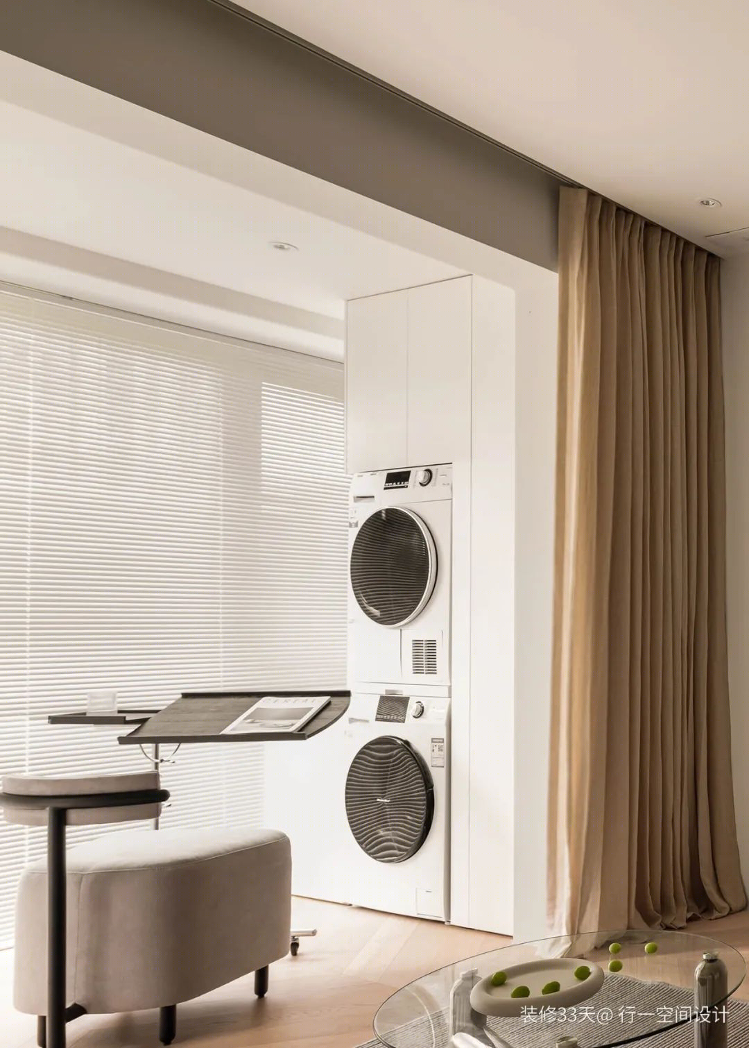 杭州 65 平小户型开放厨房与独立浴缸设计丨中国杭州丨行一空间设计（合肥）-21