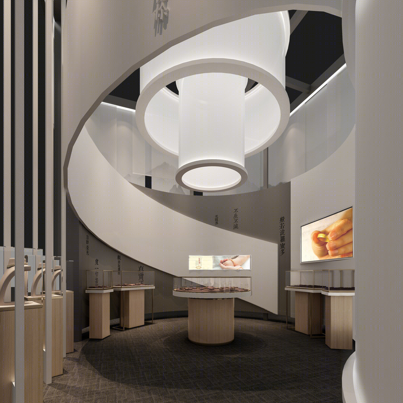 吴成宇丨珠宝店丨三千年珠宝展会空间-5