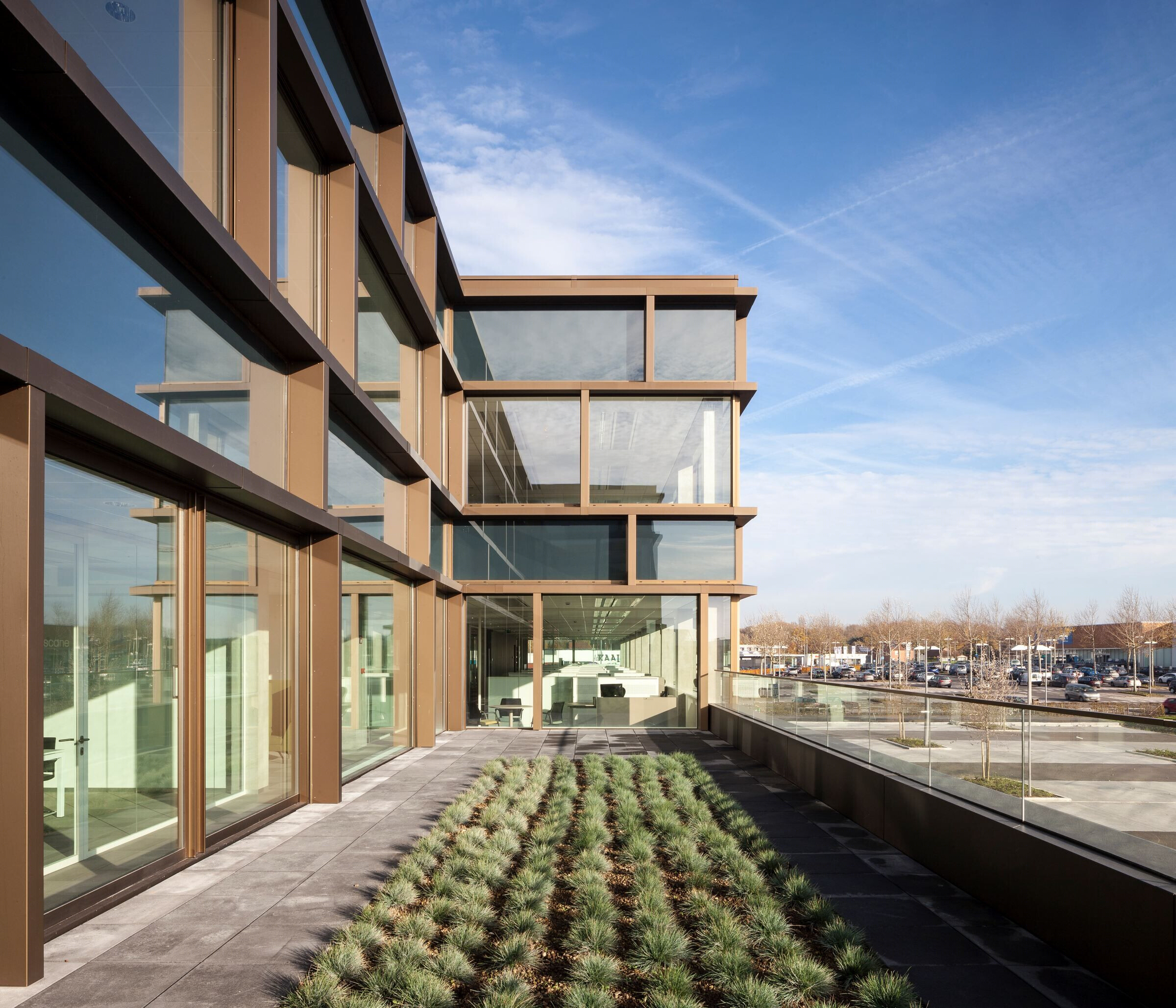 比利时 CM 总部办公建筑丨Vandenborre Architecten-5