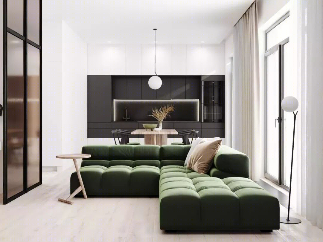 120㎡明斯克现代简约公寓，艺术与实用兼具-22