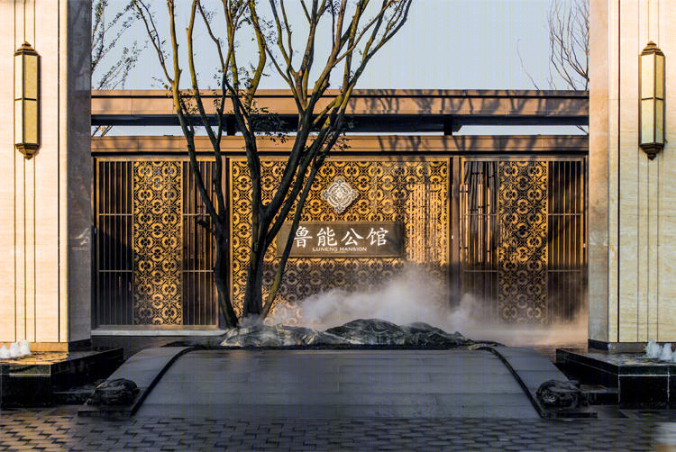 苏州鲁能公馆新中式住宅景观-11