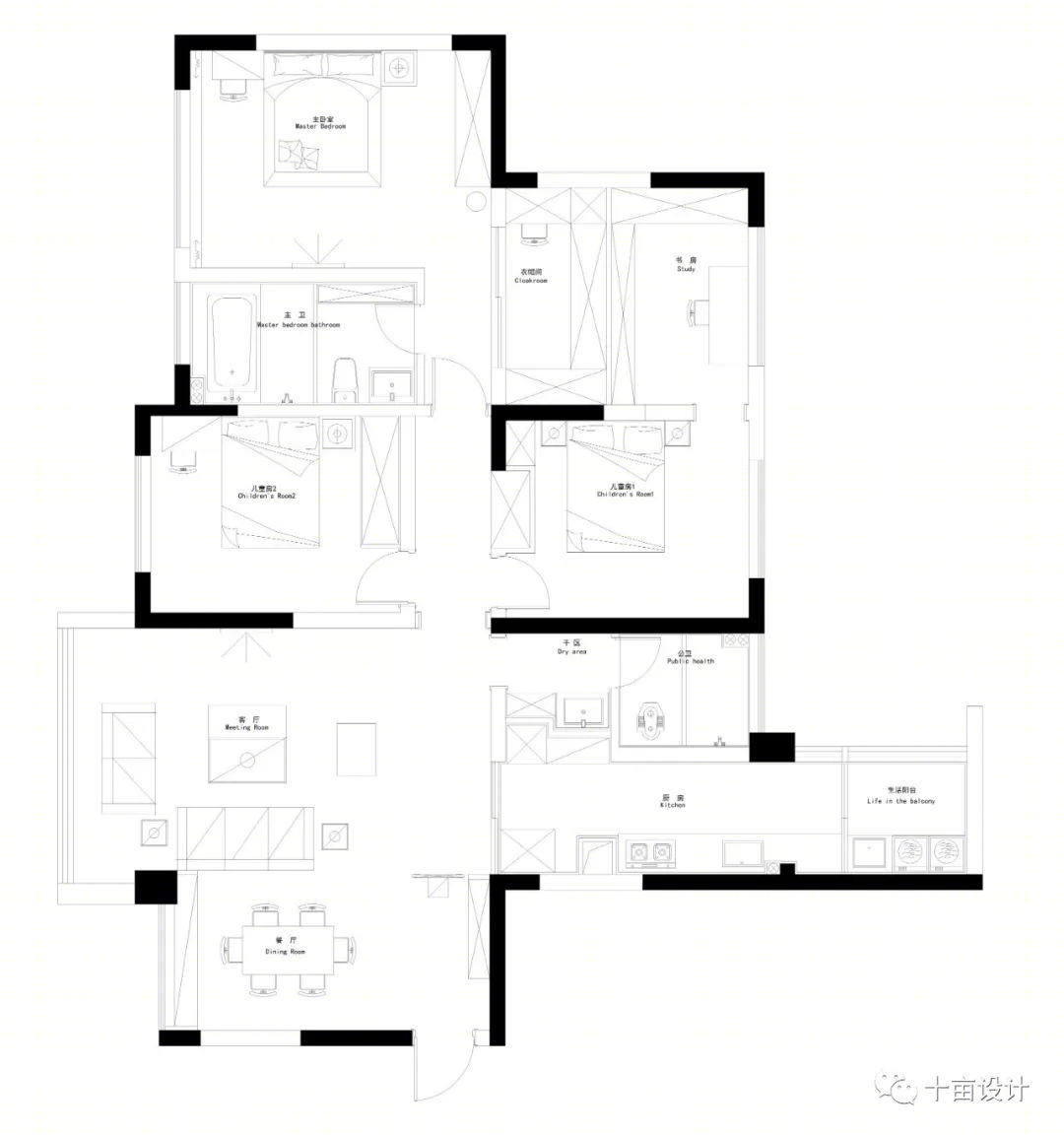 华灯初上·不夜居 | Art Deco 风格打造浪漫奢华空间-21