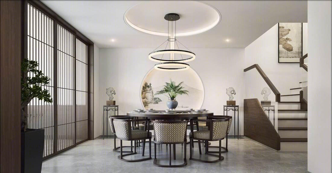 
夏凯&董婉荣 | 东湖官邸禅意新中式设计 -7