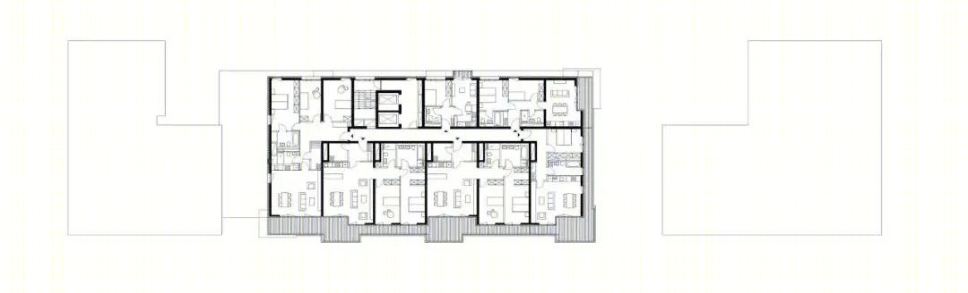 德国杜塞尔多夫 18 层公建化高层住宅 | 多样户型与户外空间-23