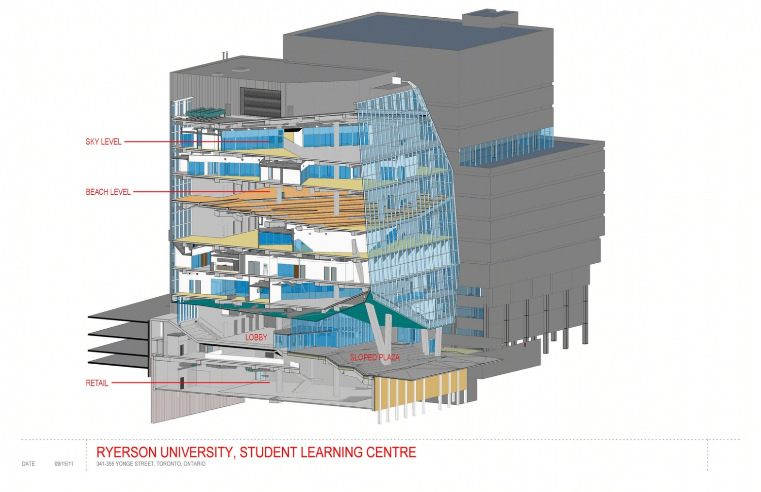 加拿大瑞尔森大学学生学习中心丨Zeidler Partnership Architects,Snøhetta-65