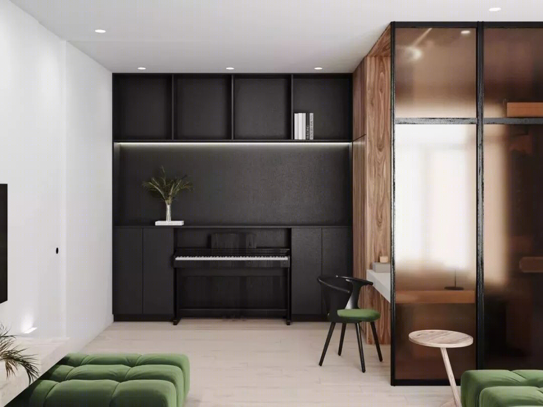 120㎡明斯克现代简约公寓,艺术与实用兼具-27