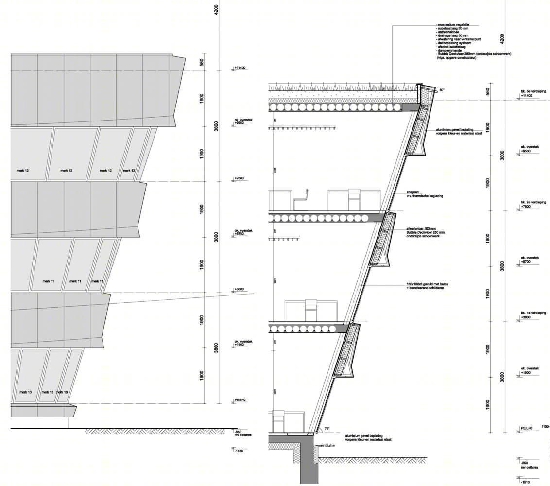 荷兰Tetra办公楼丨Jeanne Dekkers Architectuur-61