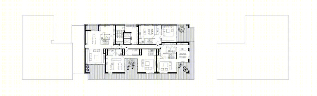 德国杜塞尔多夫 18 层公建化高层住宅 | 多样户型与户外空间-24