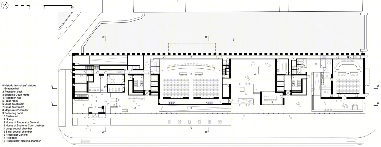 荷兰最高法院丨KAAN Architecten-95