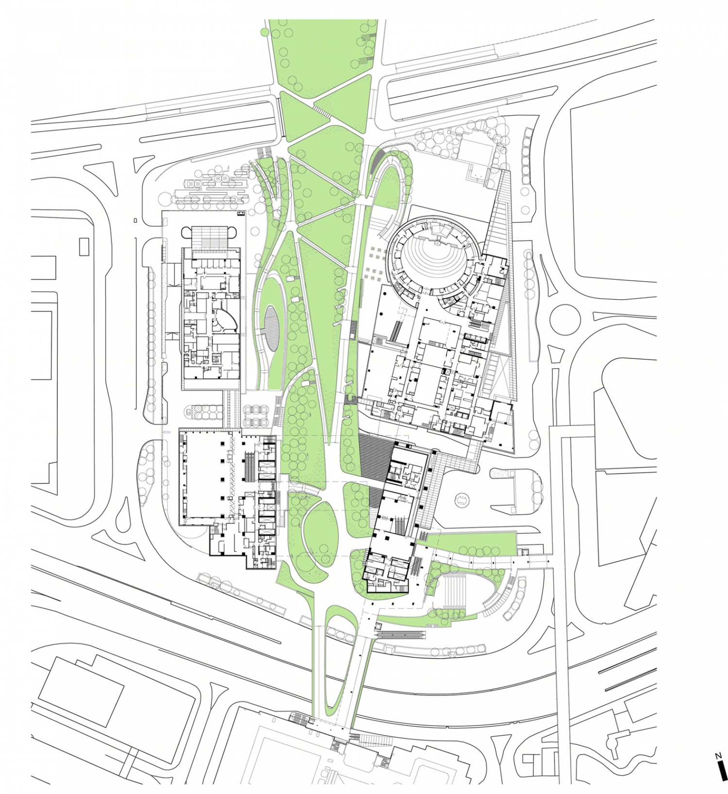 香港特区政府总部大楼丨许李严建筑师事务所-56