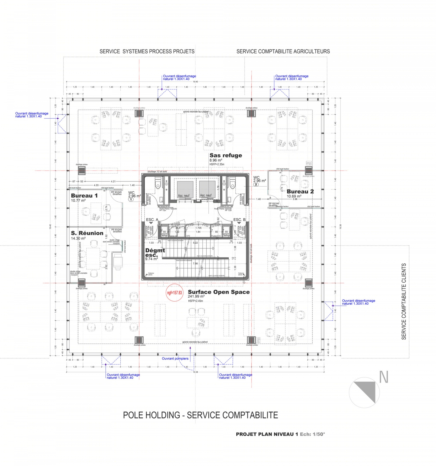 法国悠若丽斯公司总部丨LCR Architectes-70