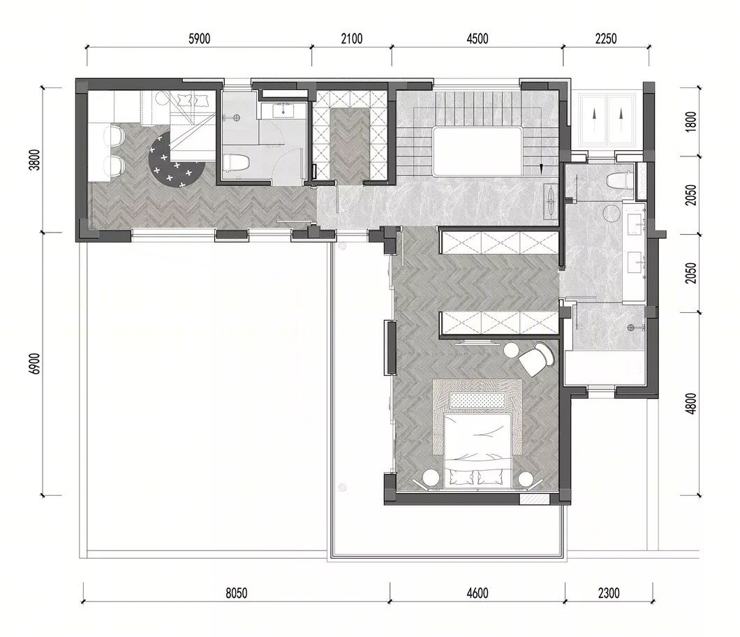 杭州万科良渚郡西云台合院 | 城市山居美学典范-49