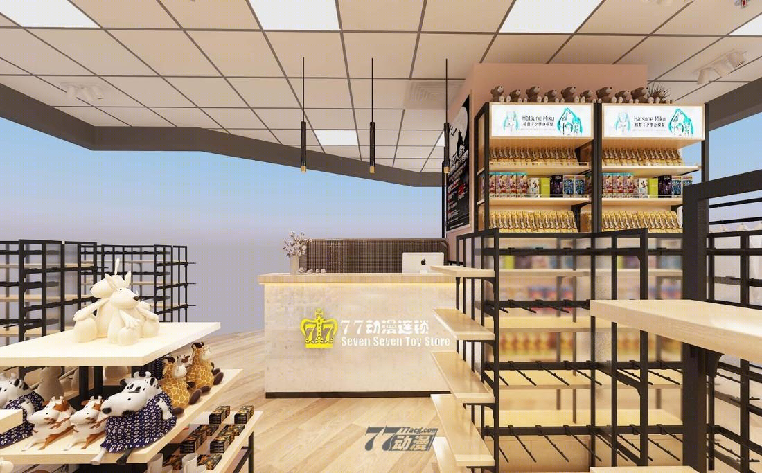 77 动漫店室内设计-14