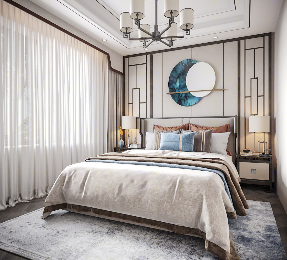 现代主义风格，打造都市精英舒适圈-8